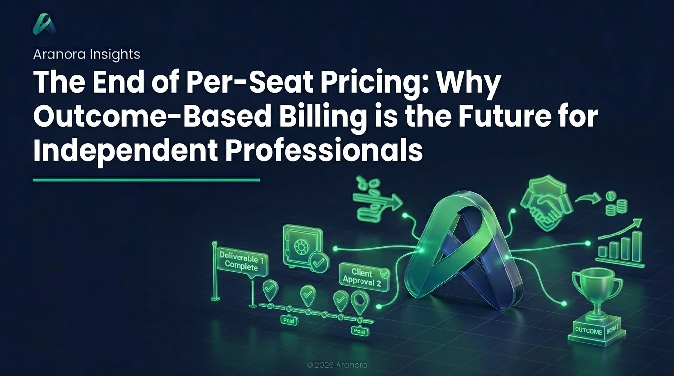 The End of Per-Seat Pricing: Why Outcome-Based Billing is the Future for Independent Professionals